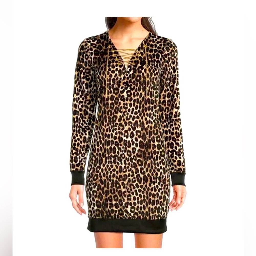 New without tags - Michael Kors leopard/cheetah sweater dress